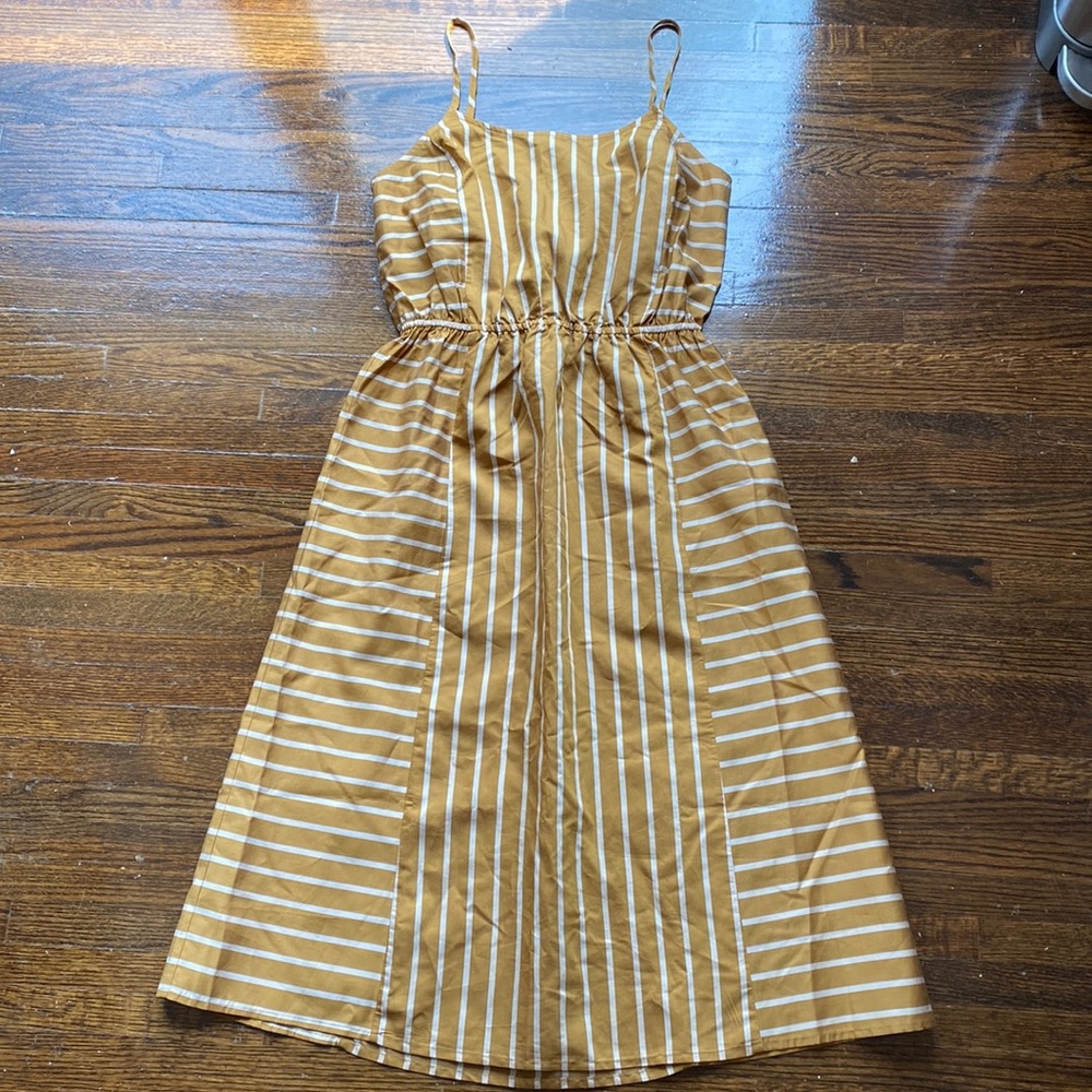 LOFT Beach Open Back Dress